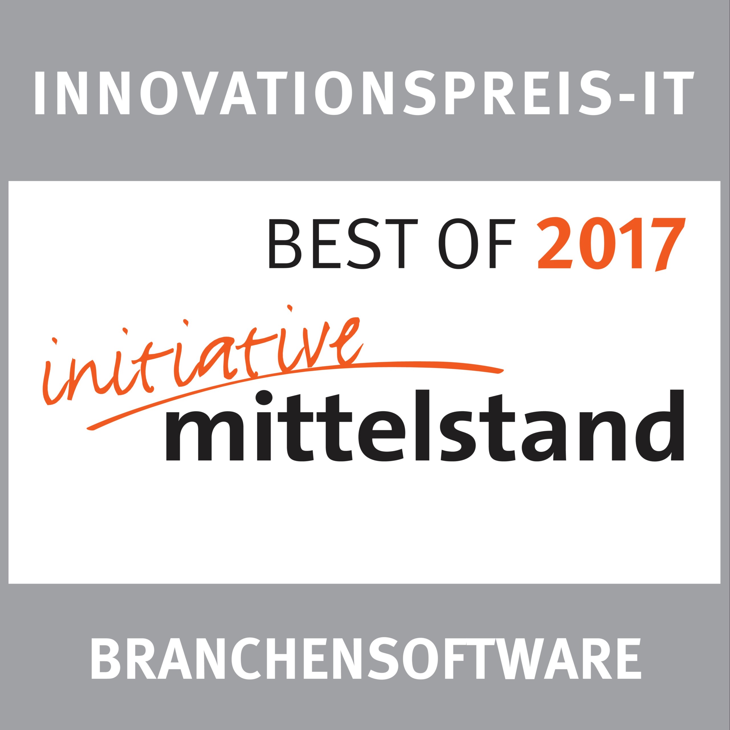 Digitale Unterschrift des IVFP - Innovationspreis-IT 2017